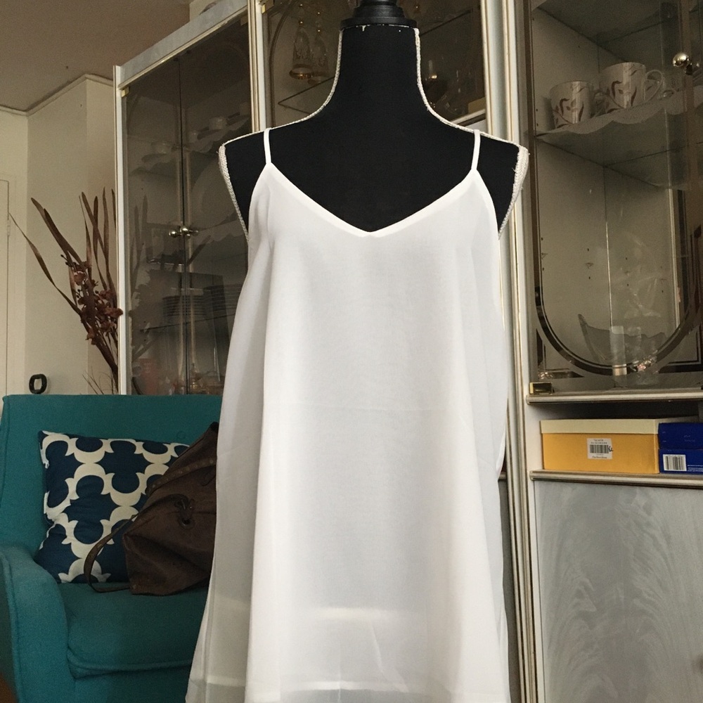 Zeagoo White Women's Camisole Top